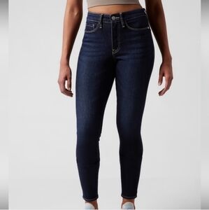 Athleta Women’s Dark Indigo Skinny Jeans